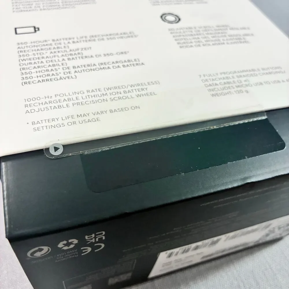 Factory Sealed Alienware AW610M Wireless Wired Gaming Mouse RGB 16000 DPI